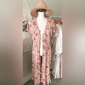 Knox Rose floral kimono/dress